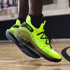 Under Armour Curry 6 All-Star Hi-Vis Yellow/ Guardian Green Coy Fish